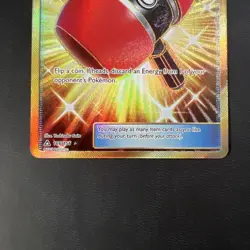 Crushing Hammer - 166/156 - Pokemon Ultra Prism Sun & Moon Secret Rare Card NM - Image 3