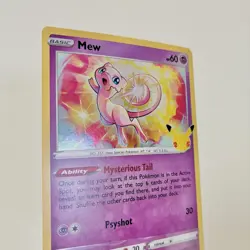 MEW 011/025 Celebrations 25th Anniversary HOLO RARE card 2021 Pokemon TCG NM - Image 3