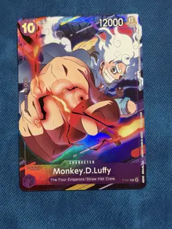 MONKEY D LUFFY P-041 2024 CHAMPIONSHIP PROMO, ONE PIECE CARD GAME, 24 CHAMPION - Image 1