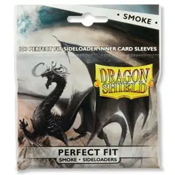 Dragon Shield Perfect Fit Sleeves Sideloader Smoke (100) - Image 1