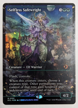 Selfless Safewright (0391) Showcase, Lorwyn Eclipsed ECL, Magic MtG, Regular NM! - Image 1