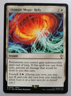 MTG - Final Fantasy: Ultimate Magic: Holy (0032) - Rare - Near Mint - Image 1
