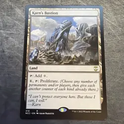 1x Karn's Bastion LP, English Commander: March of the Machine MTG Magic - Image 1