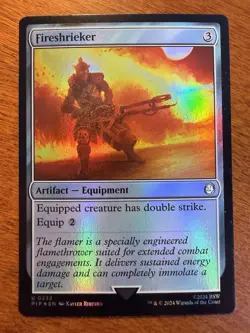 Fireshrieker FOIL MTG Fallout NM-M 232 - Image 1