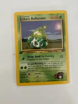 Erika's Bulbasaur [1st Edition] #39/132 Pokemon Gym Heroes - Image 1