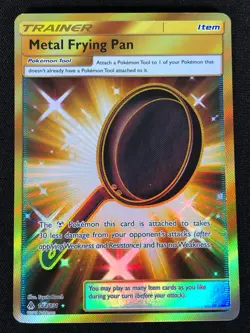 Pokemon Metal Frying Pan 144/131 Secret Rare Holo (NM) - Image 1