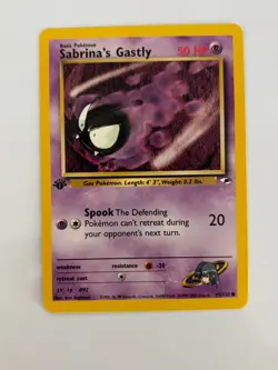 Sabrina's Gastly [1st Edition] #93/132 Pokemon Gym Heroes - Image 1