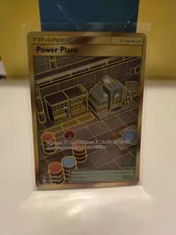 Pokemon Power Plant Gold Secret Rare Cosmic Eclipse 269/236 - Image 1