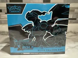 Pokemon Center Edition Black Bolt ETB Brand New Sealed NIB Fast Ship - Image 1