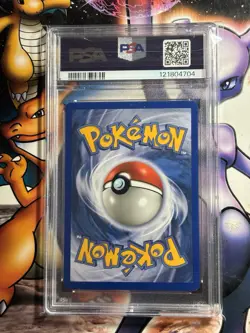 2003 Pokemon Game ~ Black Star Promo ~ Mudkip-Reverse Foil #10 ~ PSA 8 NM-MT - Image 3