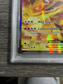 2016 Pokemon XY Red BLue Charizard EX Full Art Black Star Promo BSP #XY121 PSA 8 - Image 5
