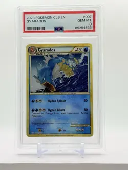 2023 Pokemon GYARADOS #007/034 Classic Collection Blastoise Deck CLB PSA 10 💎💎 - Image 1