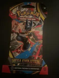 (VERY HEAVY) 33.11g Pokemon TCG Mega Evolution Sleeved Booster Pack (SEALED)✅ - Image 2