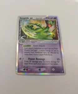 Sceptile ex Holo Delta Species 96/100 Pokemon EX Crystal Guardians LP - Image 2