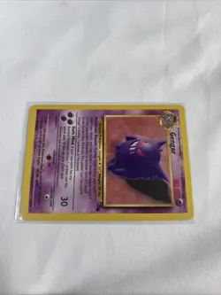 Pokemon Gengar Non Holo Rare 5/62 Fossil Base Set Vintage 1999 - Image 4