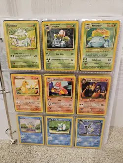Vintage Original Pokemon Complete 151/150 Base 11x Holos 1st Jungle Fossil Gym - Image 1