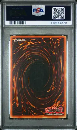 Yu-Gi-Oh Injection Fairy Lily LOD-100 Secret Rare 1st Edition PSA 8 - Image 2