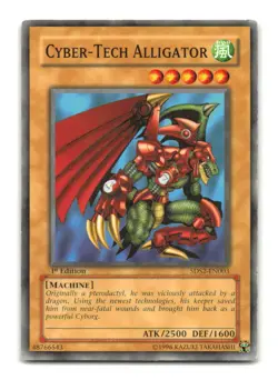 Cyber-Tech Alligator - 5DS2-EN003 1st Edition - YuGiOh-LP - Image 1