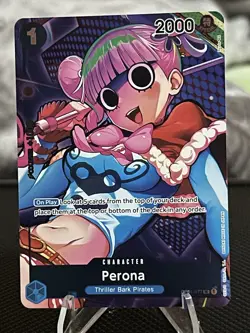 Perona (Box Topper) OP01-077 Romance Dawn Foil One Piece TCG - Image 1
