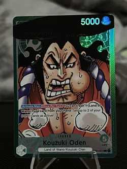 Kouzuki Oden (Parallel) OP01-031 Romance Dawn Foil One Piece TCG - Image 1