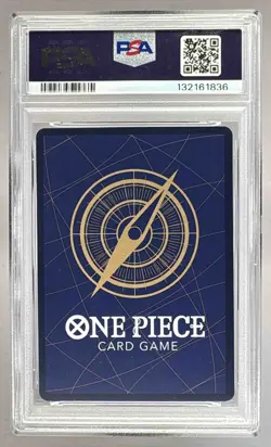 132161836 Nami 2025 One Piece Championship Finalist Promo OP10-033 PSA 9 - Image 2