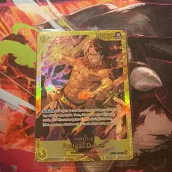 Portgas.D.Ace OP07-119 SEC - One Piece TCG English Near-Mint Foil Secret Rare - Image 1