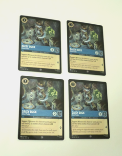 Disney Lorcana Whispers in The Well Daisy Duck 4x 141/204 Common Cold-Foil - Image 2