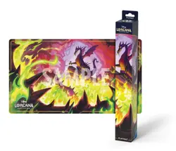 Disney Lorcana: Winterspell Playmat - Dragon Fire PRESALE 2/20 - Image 1