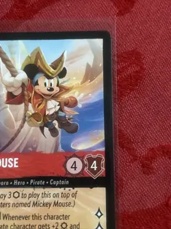 Disney Lorcana: Azurite Sea - Mickey Mouse - Pirate Captain - 103/204 - Image 2
