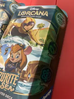 ~Disney Lorcana SEALED Azurite Sea set of 2 Starter Decks! - Image 4