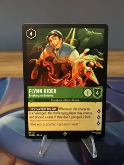 Disney Lorcana - Flynn Rider 102/204 - Reign of Jafar - Super Rare - Regular - Image 1