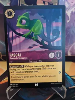 Disney Lorcana Pascal - Rapunzel's Companion 53/204 Uncommon NM TCG - Image 1