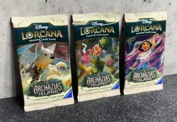 Disney Lorcana - Archazias Island - Sealed Booster Pack - Set of 3 Art Versions - Image 2