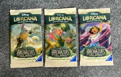Disney Lorcana - Archazias Island - Sealed Booster Pack - Set of 3 Art Versions - Image 3