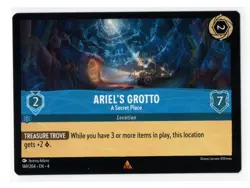 Disney Lorcana Ursula's Return Ariel's Grotto 169/204 Rare NON-FOIL - Image 1