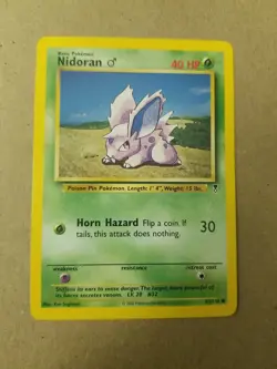 NIDORAN 83/110 - Legendary Collection - VINTAGE WOTC Pokemon Card - NM/M - Image 1