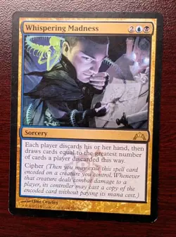 Whispering Madness Gatecrash 207/249 Rare Magic The Gathering Card - Image 1