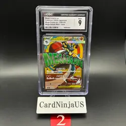 CGC MINT 9 Mega Lucario ex MA 228/193 M2a MEGA Dream ex Pokemon Card Japanese 2 - Image 1