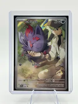N's Zorua 189 Sv: Scarlet & Violet Promo Cards Holo - Image 1