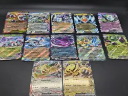 Pokemon Card Lot ALL PROMO/DOUBLE RARES EX ONLY - 12 Cards No Duplicates - Image 1