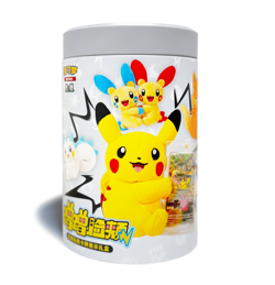 Pokemon TCG Chinese SC Nuzzle Cheeks Plush Toy Card Display Gift Box Sealed - Image 1