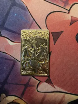 Pokemon Burger King Charizard 23K Gold-Plated Card - Image 1