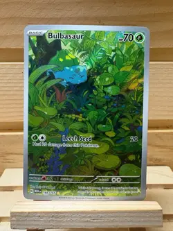 Pokemon TCG SV: 151 (4) Card Lot -ENG Bulbasaur Ivysaur Venusaur + JP Bulbasaur - Image 2