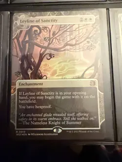 Leyline of Sanctity Wilds of Eldraine: Enchanting Tales Foil - Image 1