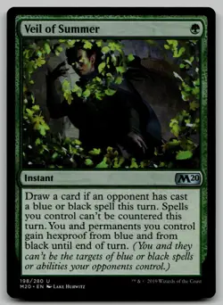 Veil of Summer U Core Set 2020 198 NM - Image 1