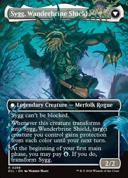 Magic: The Gathering ECL Sygg, Wanderwine Wisdom & Wanderbrine Shield #0288 - Image 2
