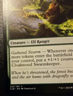 Cloakwood Swarmkeeper 222/361 Common Battle For Baldur's Gate MTG - Image 4