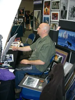 SKETCHED MtG Magic _ Mark Poole _ Ice Age Artist Proof _ INCINERATE _ VHTF 1/50! - Image 4