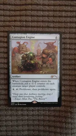 Magic: the Gathering / MtG Contagion Engine x1 Secret Lair - Image 1