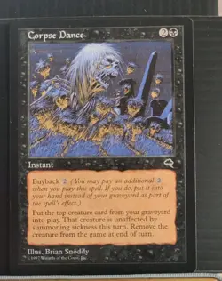 Mtg CORPSE DANCE NM Tempest Reserve List -Argo- - Image 1